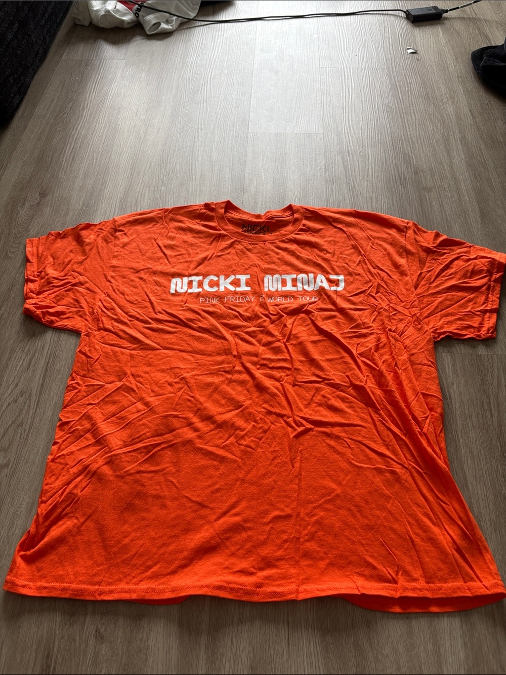Nicki Minaj Bright Orange Graphic Tee - Men’s Short Sleeve Shirt